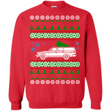 Swedish Car like a  245 Wagon Ugly Christmas Sweater Crewneck sweatshirt