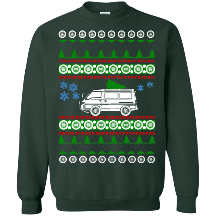 Mitsubishi Delica Star Wagon Ugly Christmas Sweater sweatshirt