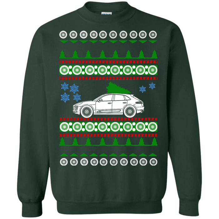 German Car Porsche Macan GTS ugly christmas sweater sweatshirt