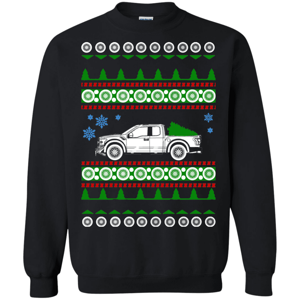 Ford Raptor F150 Ugly Christmas Sweater truck sweatshirt