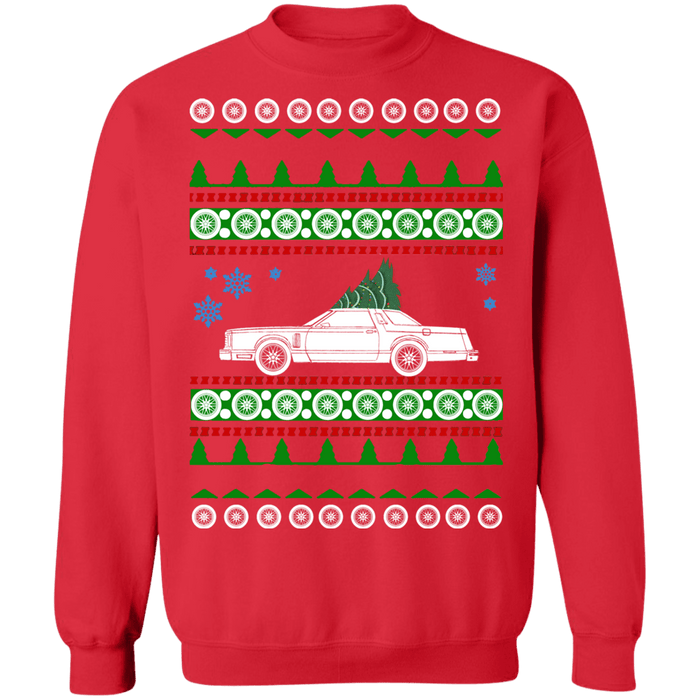 1979 7th Gen Ford thunderbird ugly christmas sweater