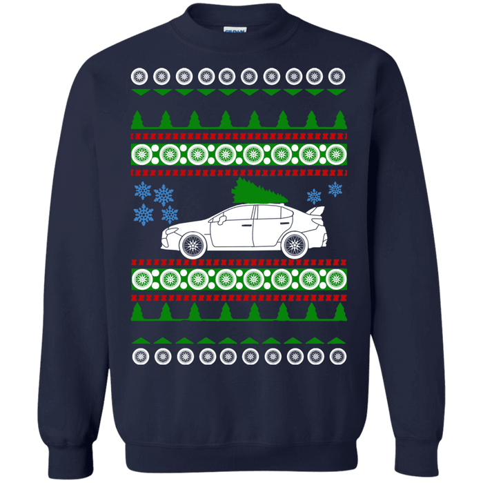 Japanese Car 2018 WRX STI Ugly Christmas Sweater sweatshirt