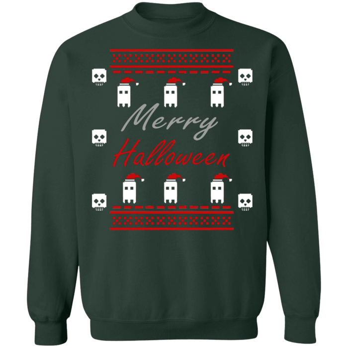 Merry Halloween Ugly Christmas Sweater sweatshirt