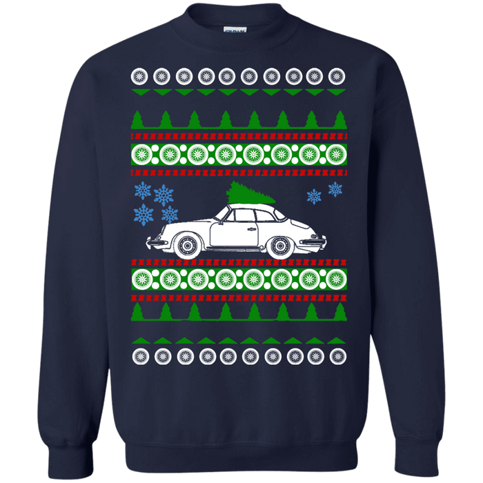 German Car 1962 Porsche 356 Ugly Christmas Sweater sweatshirt