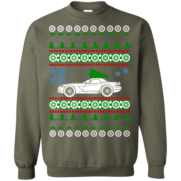 Car like a Viper 3rd Generation Ugly Christmas Sweater sweatshirt