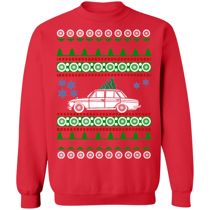 1965 Datsun 411 Bluebird Ugly Christmas Sweater