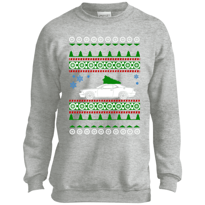 car like a Challenger Youth Ugly Christmas Sweater