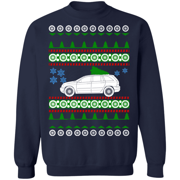 SUV Ugly Christmas Sweater Chrysler Pacifica 2005 sweatshirt