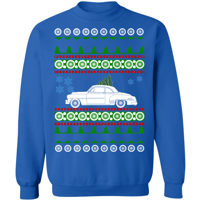 1952 Chevy Deluxe ugly christmas sweater