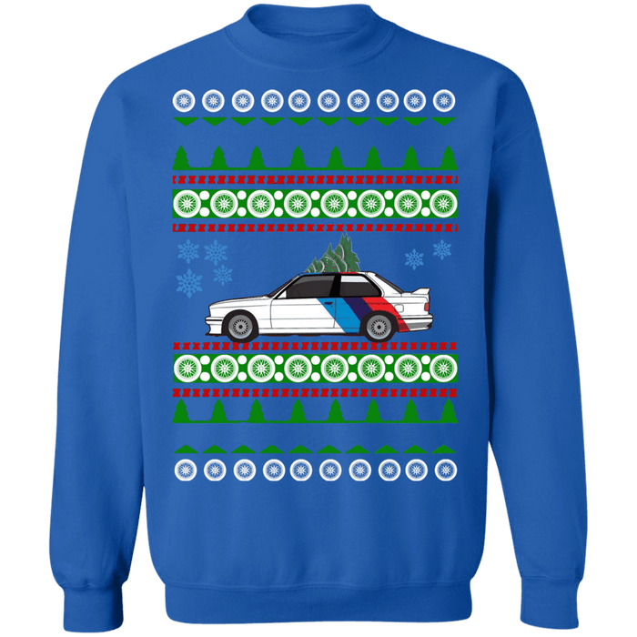 German Car like E30 M3 BMW Ugly Christmas Sweater new version 3