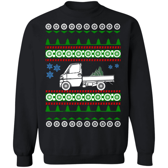 Mitsubishi Minicab Truck Ugly christmas sweater kei