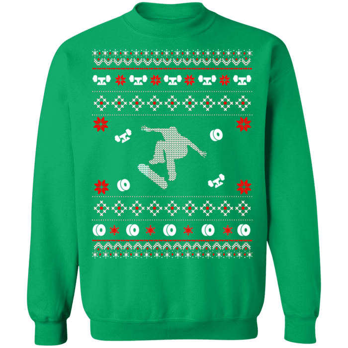 Skateboarding Ugly Christmas Sweater V2 sweatshirt