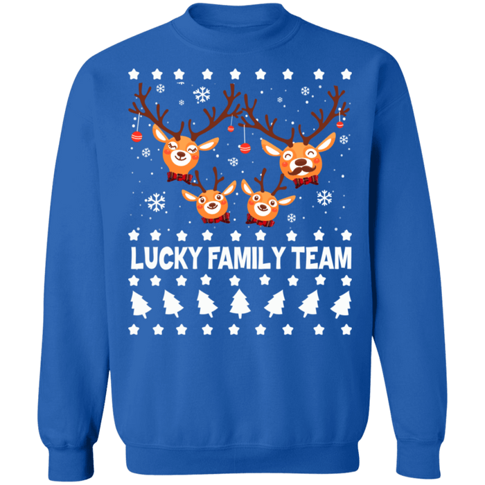 Lucky Family Ugly Christmas Sweater sweatshirt