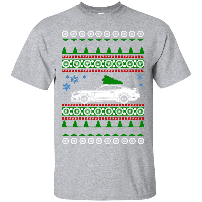 Mustang Shelby GT350R Ugly Christmas T-shirt sweatshirt