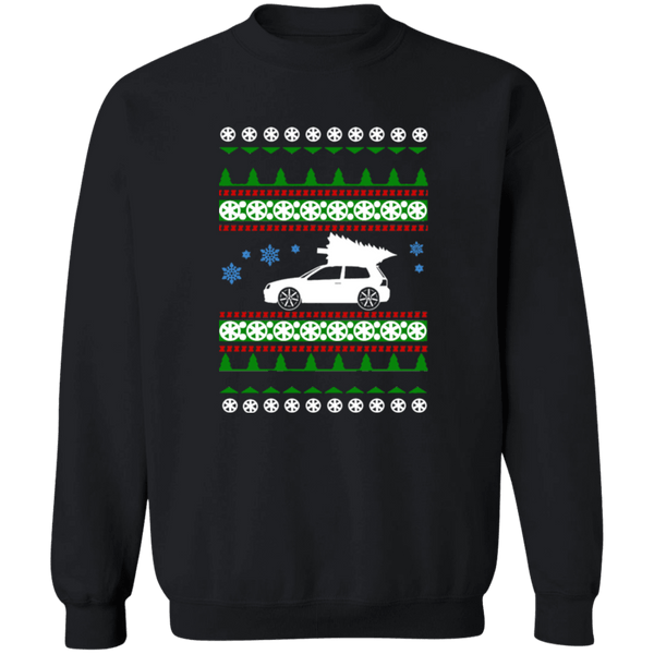 German Car like a mk4 R32 Ugly Christmas Sweater Sweatshirt