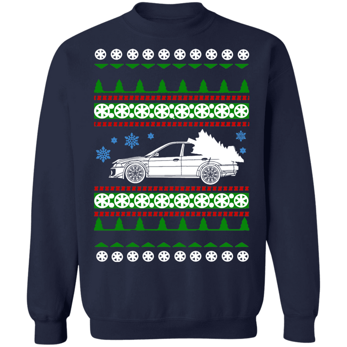 Mitsubishi Lancer Evo V 5 Ugly Christmas Sweater