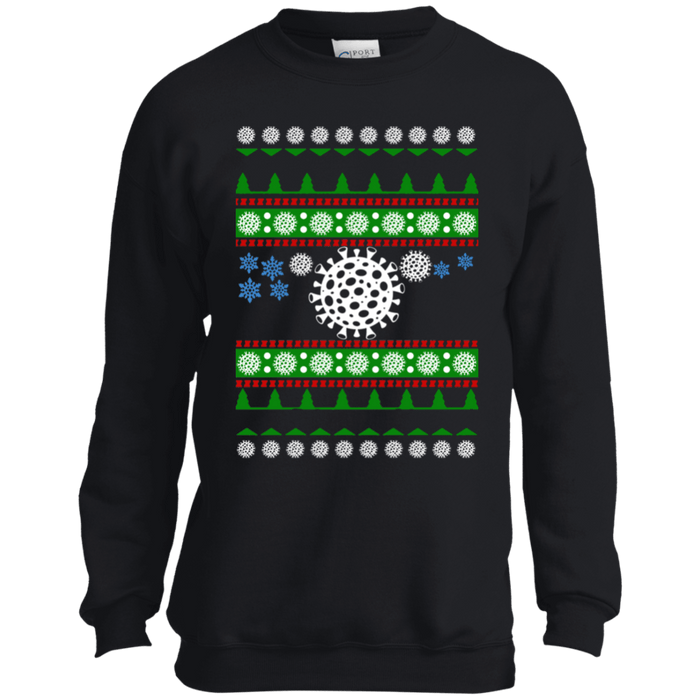 Kids Youth Corona Virus COVID19 COVID-19 Ugly christmas sweater