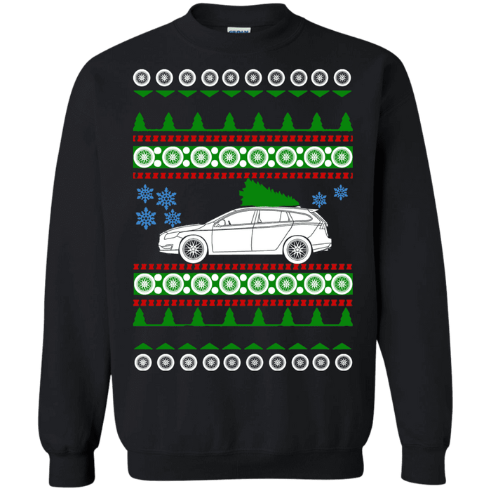 Swedish Car like a  V60 Polestar 2018 Ugly Christmas Sweater sweatshirt