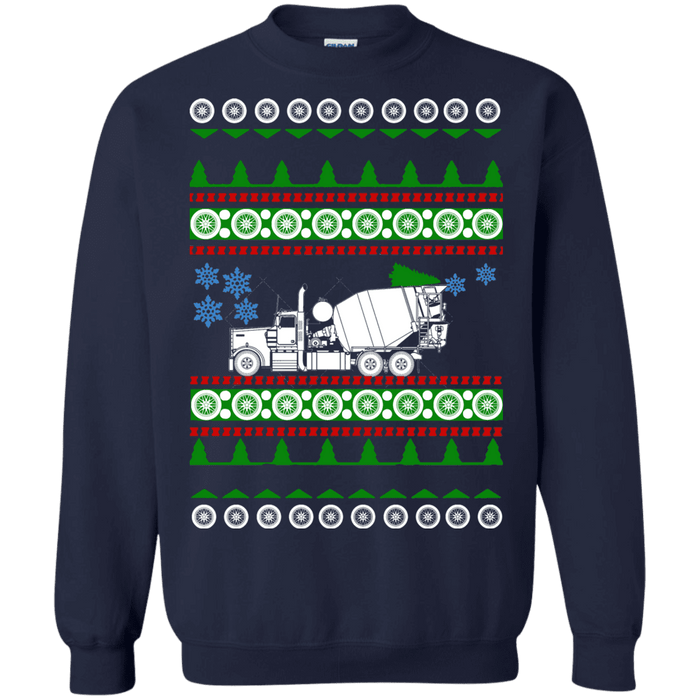 Cement Mixer Truck Driver Ugly Christmas Sweater sweatshirt