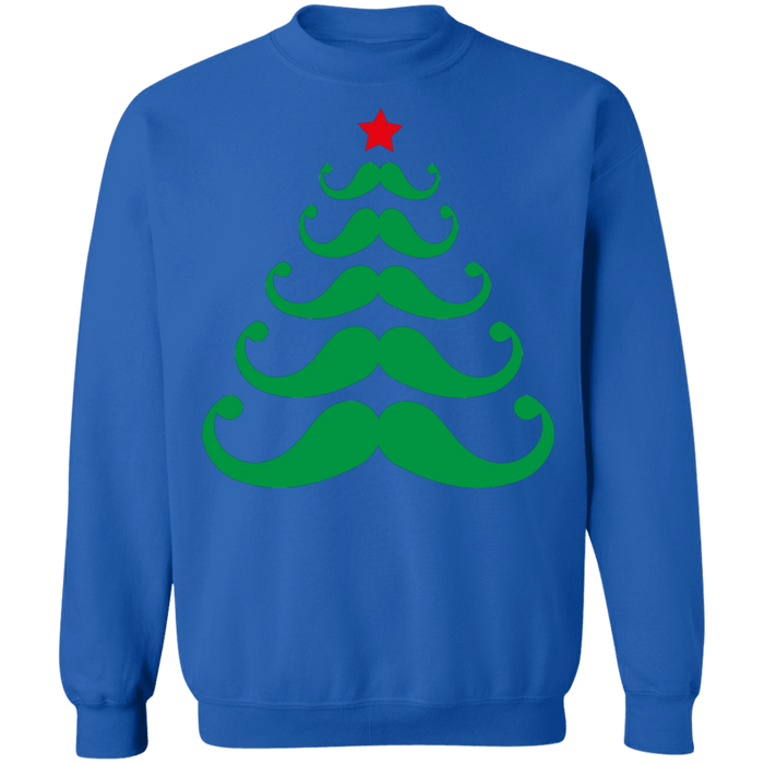 Hipster Mustache Ugly Christmas Sweater sweatshirt