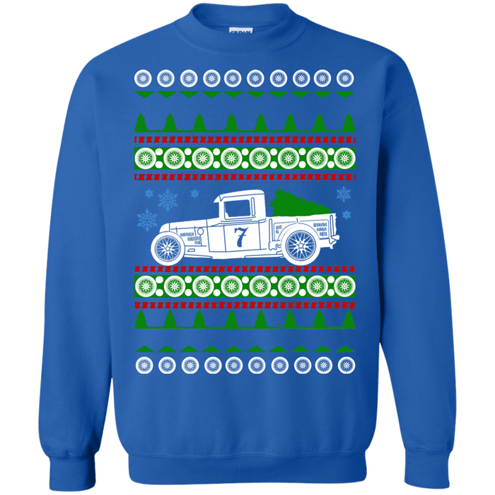 Hot Rod Truck 1932 Ford Race Car Ugly Christmas Sweater sweatshirt