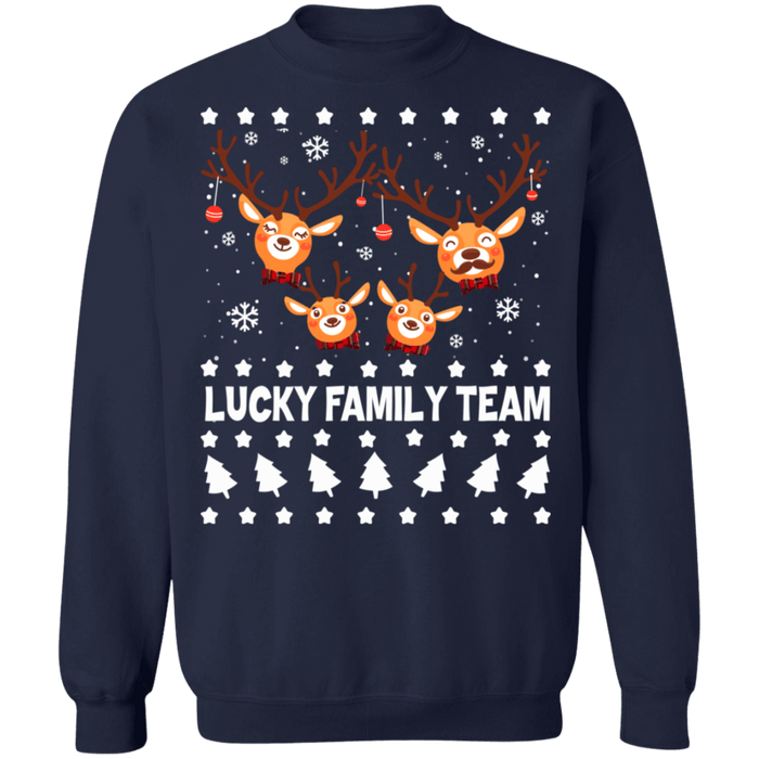 Lucky Family Ugly Christmas Sweater sweatshirt