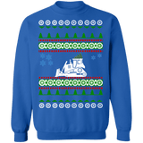Bull Dozer Bulldozer Ugly Christmas Sweater