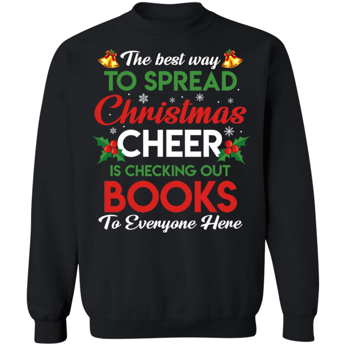 Books Reading ugly Christmas Sweater sweatshirt