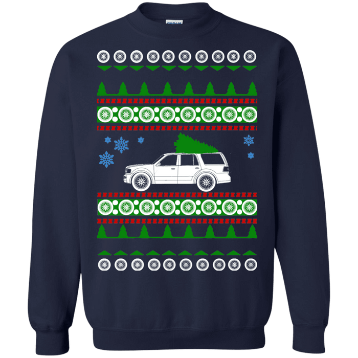 Lincoln Navigator Ugly christmas sweater sweatshirt