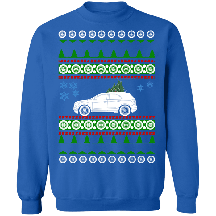 SUV 2017 Chevy Equinox Ugly christmas sweater sweatshirt