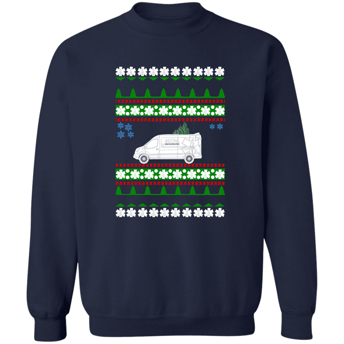 Ambulance EMT Ugly Christmas Sweater Sweatshirt