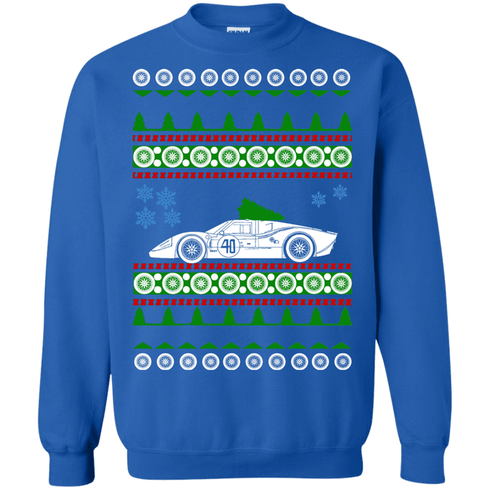 1960s Ford GT LeMans Ugly Christmas Sweater sweatshirt