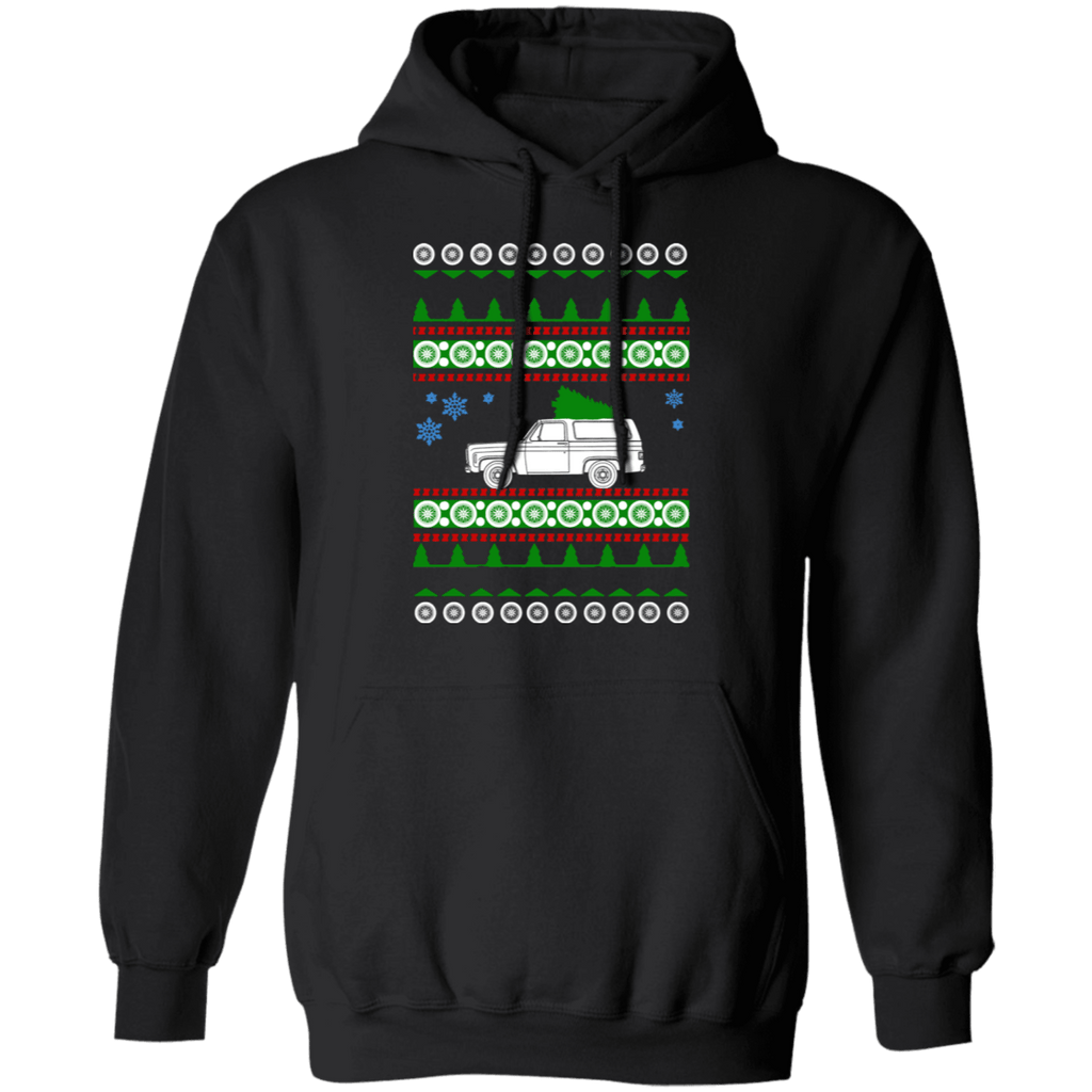 Chevy K5 Blazer ugly christmas sweater hoodie