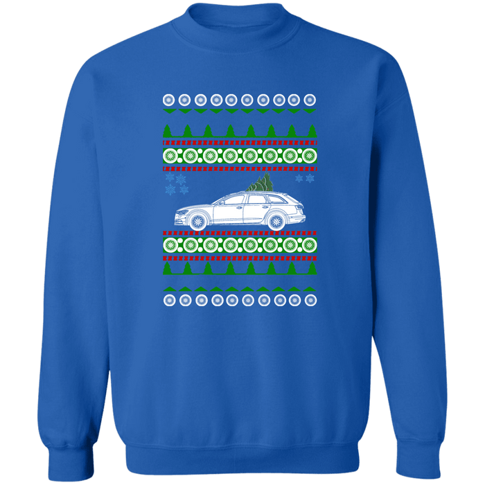 German Car like an Audi 2013  All Road Ugly Christmas Sweater Sweatshirt