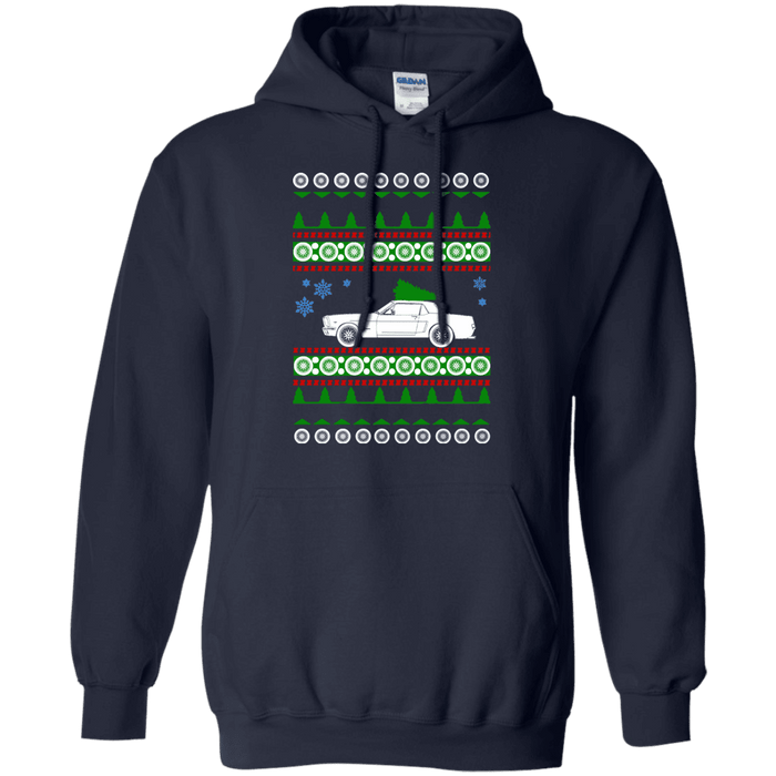 Ford Mustang 1965 Ugly Christmas Sweater Hoodie sweatshirt