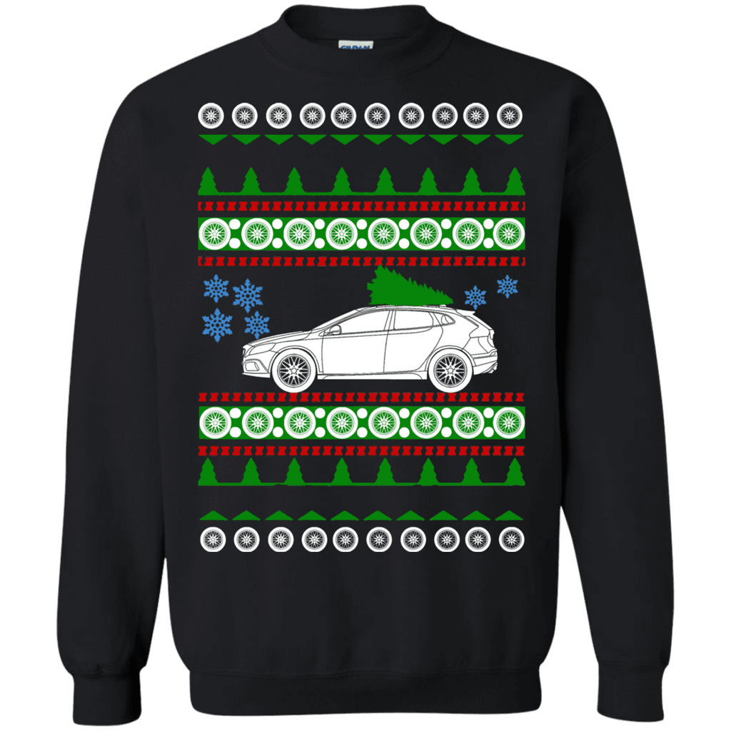 Swedish Car like a  V40 Ugly Christmas Sweater sweatshirt