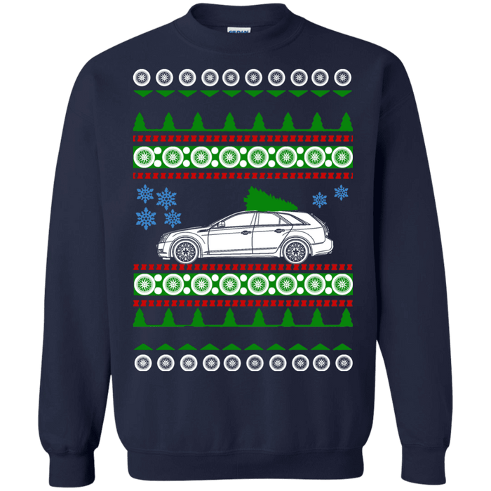 Cadillac CTS-V wagon 2012 Ugly Christmas Sweater sweatshirt