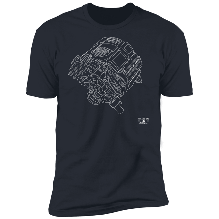 302 Boss Engine Blueprint Series T-shirt