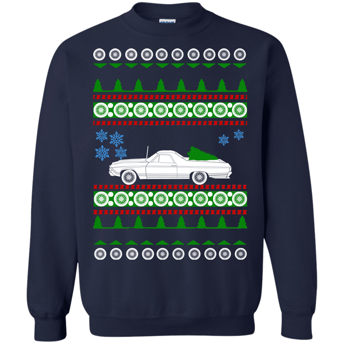 Hot Rod 1968 El Camino Ugly Christmas Sweater sweatshirt