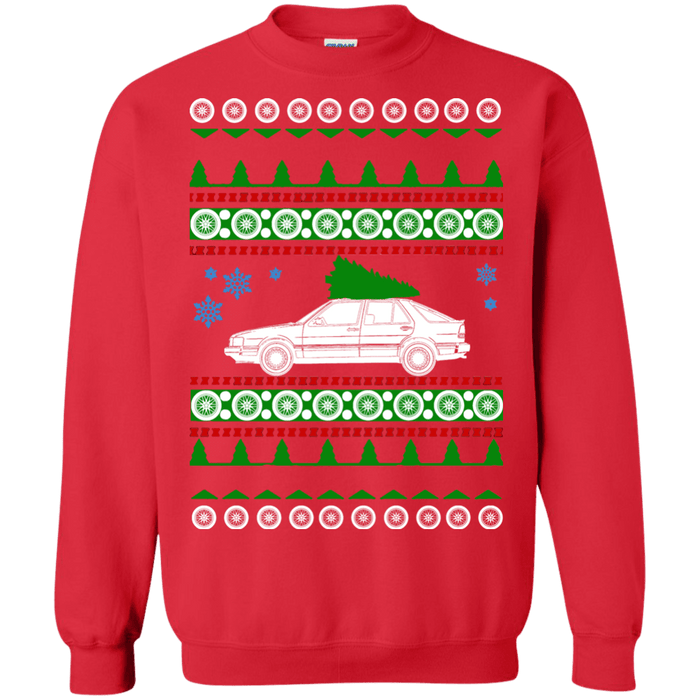 Saab 9000 Ugly Christmas Sweater sweatshirt