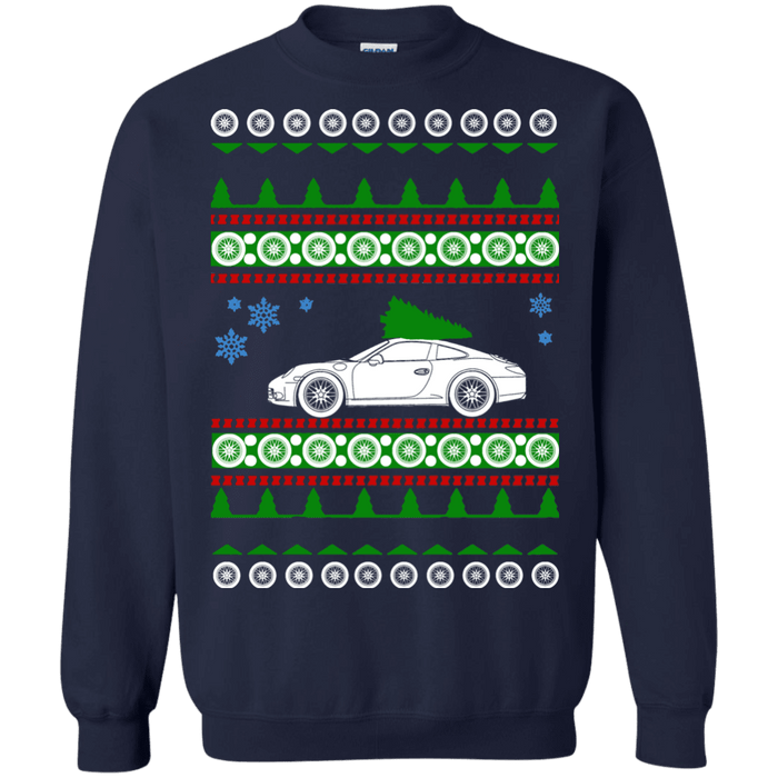 german car similar to a 991 ugly christmas sweater 2013 sweatshirt