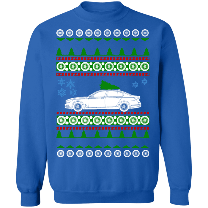 German Car Ugly Christmas Sweater BMW 7 Series sweatshirt