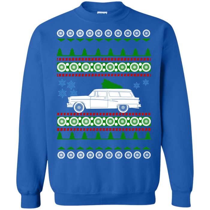 Ford Fairlaine Ranch 1956 Ugly Christmas Sweater sweatshirt