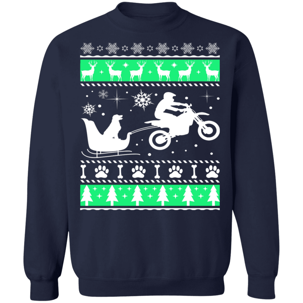 Motocross Mx Labrador Dog Ugly Christmas sweater sweatshirt