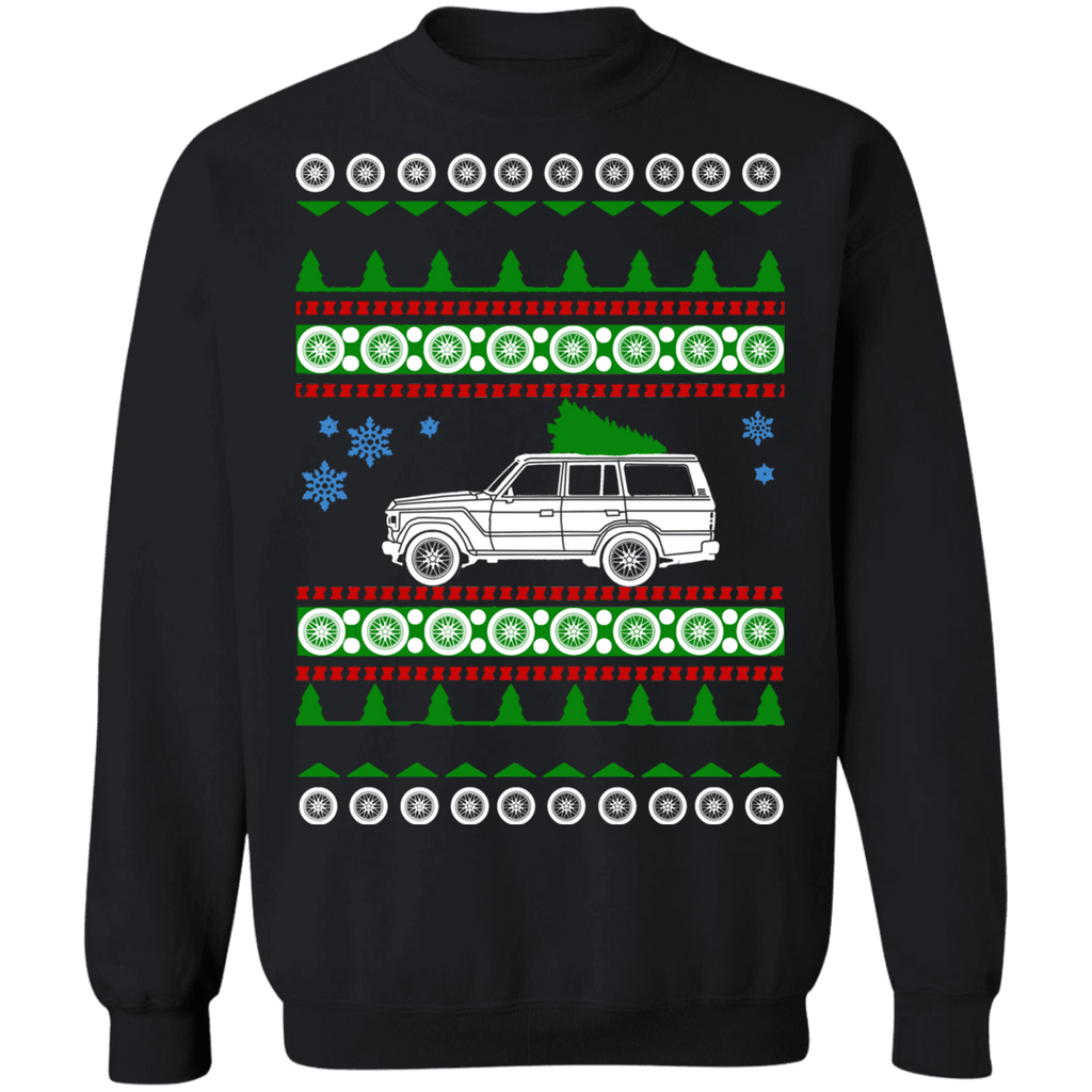 Toyota Land Cruiser FJ60 Ugly christmas sweater