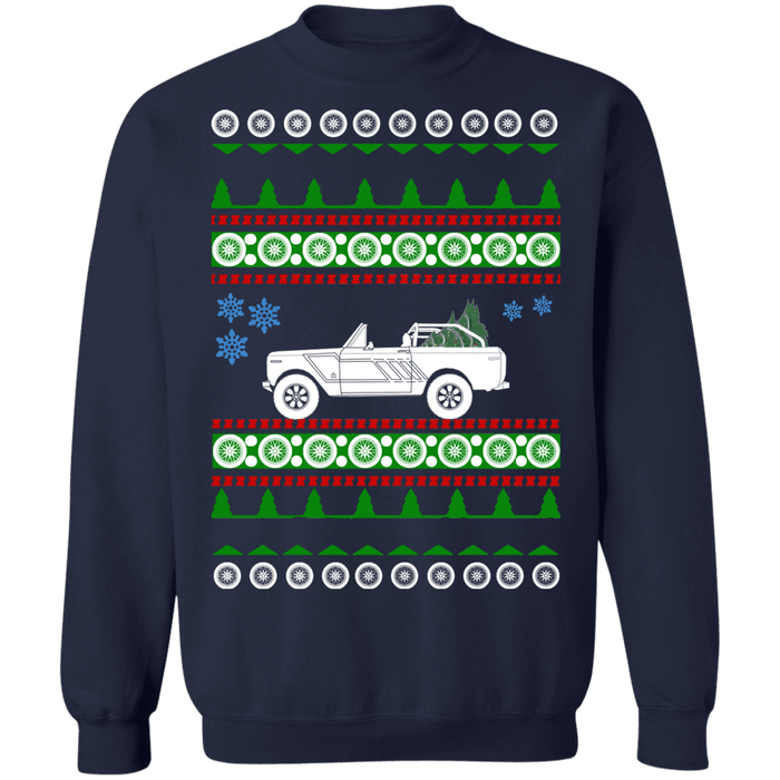 1979 International Harvester Scout 2 ugly christmas sweater