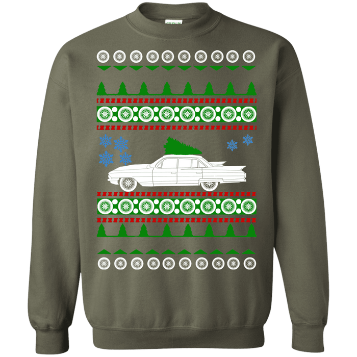 Cadillac DeVille 1961 Ugly Christmas Sweater sweatshirt