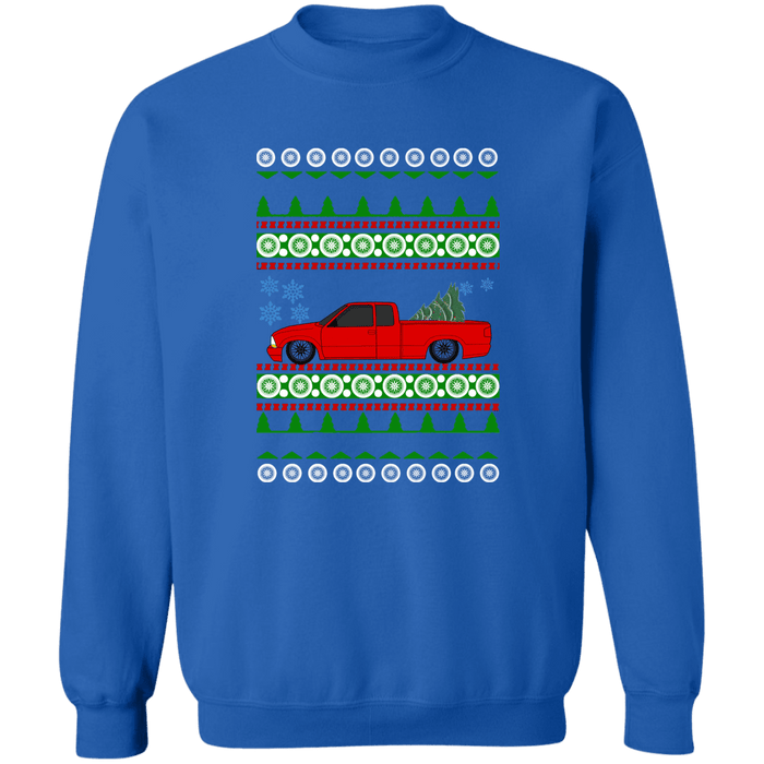 2nd Generation S10 Extended Cab Lowrider Ugly Christmas Sweater Sweatshirt