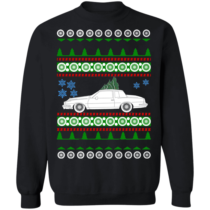 Car 1985 Pontiac Grand Prix Ugly Christmas Sweater Sweatshirt