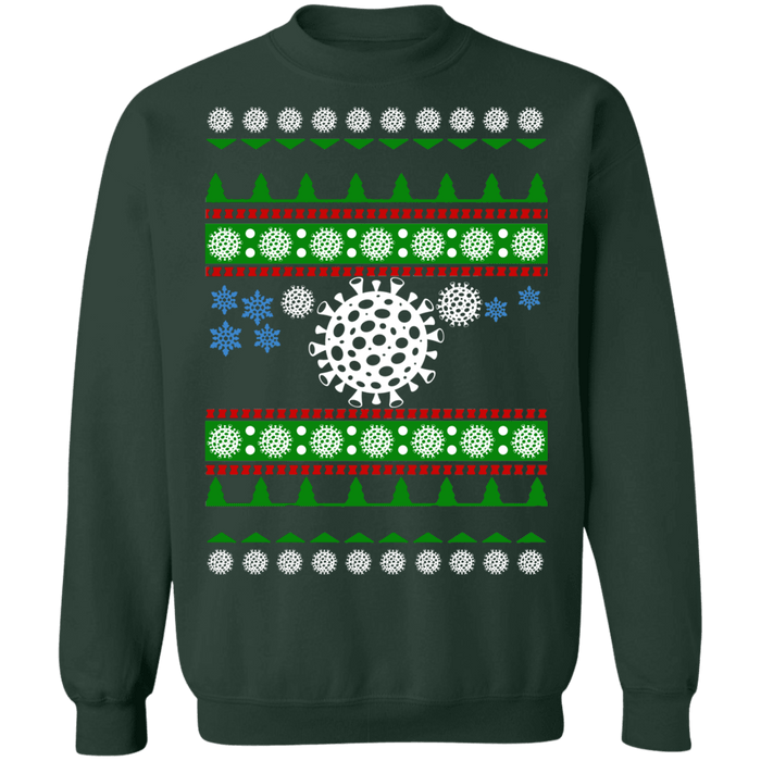 Coronavirus COVID-19 Ugly Christmas Sweater Sweatshirt